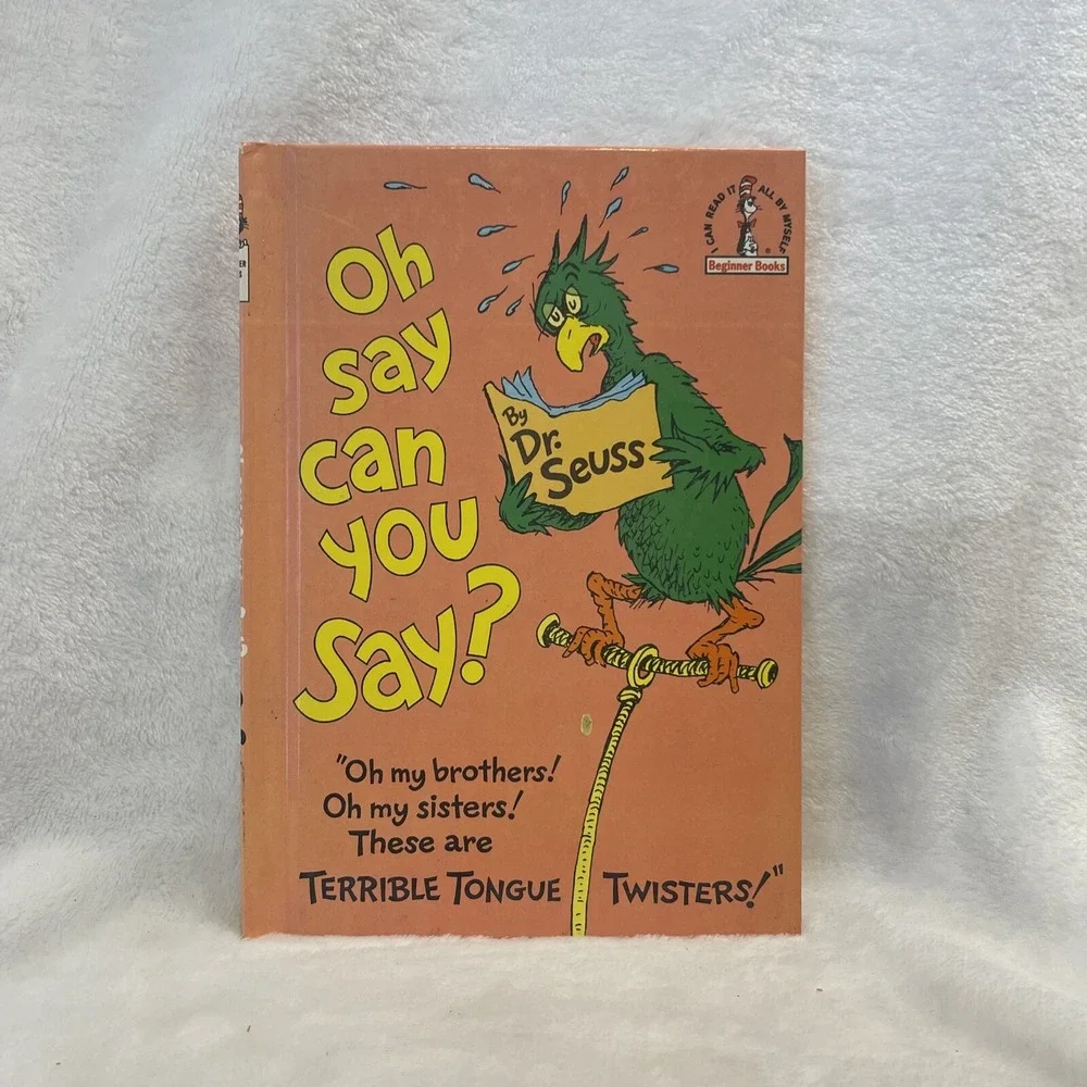 Beginner Books(R) Ser.: Oh, Say‎ Can You Say? by Seuss (1979, Hardcover)